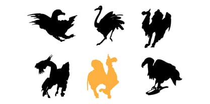 Saharan fresco Font Poster 3