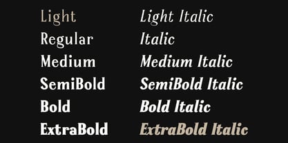 Serelia Font Poster 15