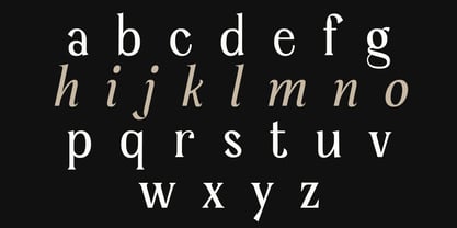 Serelia Font Poster 10