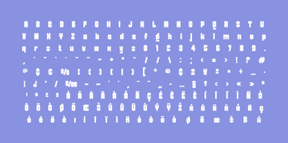 Montricano Display Font Poster 5