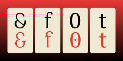 Varda Semi Serif Font Poster 10