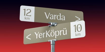 Varda Semi Serif Font Poster 3