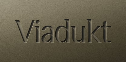 Varda Semi Serif Font Poster 9