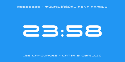 Robocode Font Poster 5