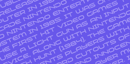 Robocode Font Poster 7