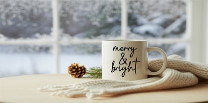 Christmas Magical Font Poster 11