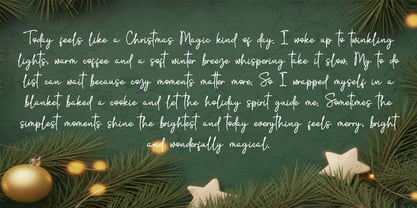 Christmas Magical Font Poster 3