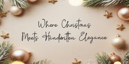 Christmas Magical Font Poster 4