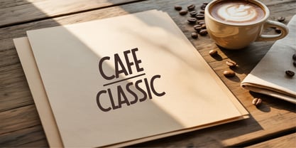 Century Beam Font Poster 7