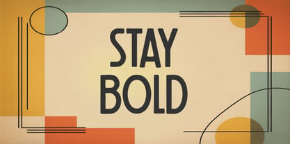 Century Beam Font Poster 3