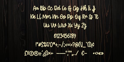 Balafye Font Poster 6