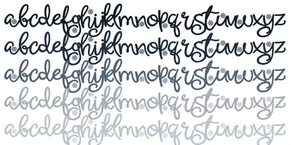 ZP Cherry Merry Font Poster 5