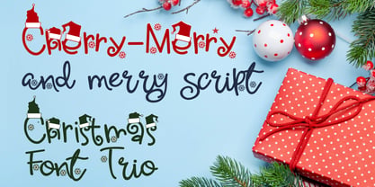 ZP Cherry Merry Font Poster 1