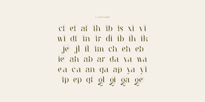 Milea Font Poster 10