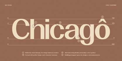 GC Clova Font Poster 4