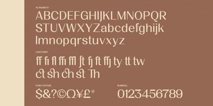 GC Clova Font Poster 2
