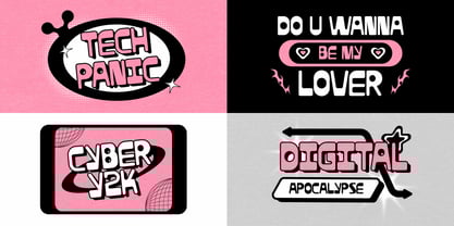 Cook Exquirk Font Poster 4