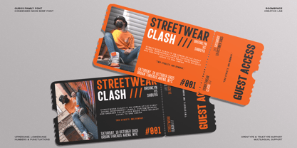 RCL Quros Font Poster 6