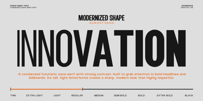 RCL Quros Font Poster 2