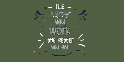 ZP Bootlegger Berry Font Poster 3