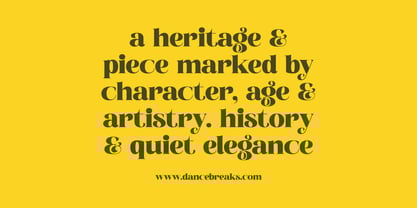 Broftin Resort Font Poster 6