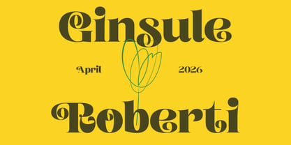 Broftin Resort Font Poster 2