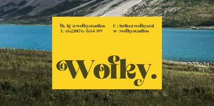 Broftin Resort Font Poster 5