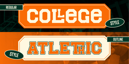 Frestype Atlethic Font Poster 6