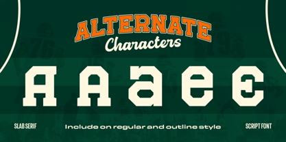 Frestype Atlethic Font Poster 9