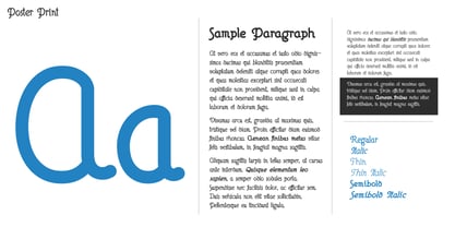 Poster Print Font Poster 2