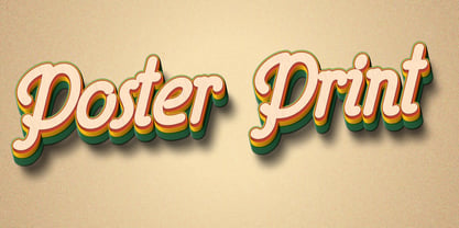 Poster Print Font Poster 1