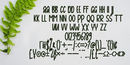 Alyale Font Poster 6