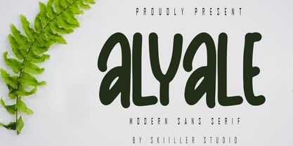 Alyale Font Poster 1