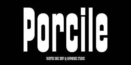 Porcile Font Poster 1