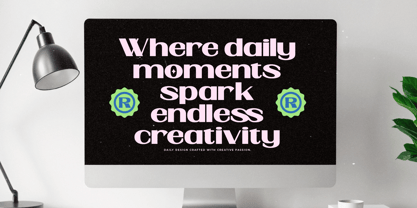 Mofiwe Font Poster 5