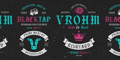 Los Reyes Font Poster 7