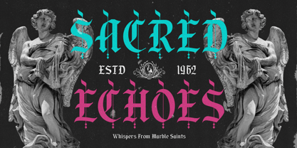 Los Reyes Font Poster 3