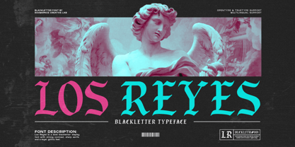 Los Reyes Font Poster 1