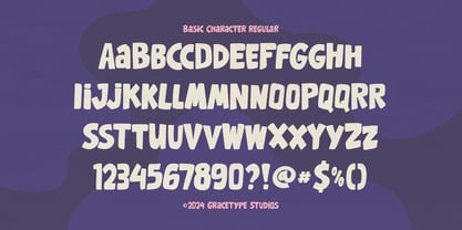 Wubbo Jumble Font Poster 10