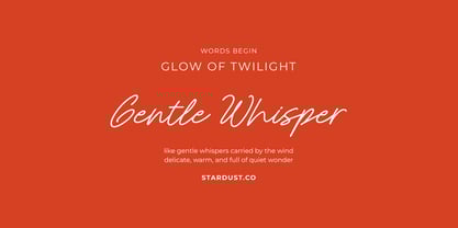 Royal Spark Italic Font Poster 2