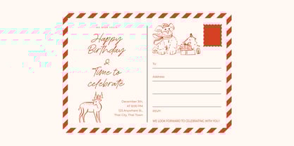 Royal Spark Italic Font Poster 3