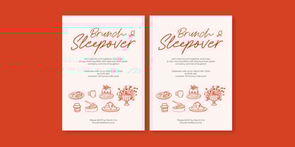 Royal Spark Italic Font Poster 8