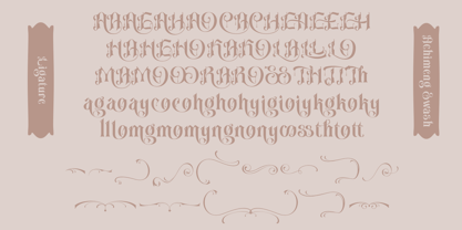Achimeng Font Poster 10