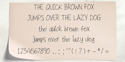 Casual Handlettered Font Poster 4