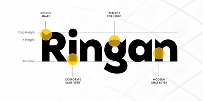 Ringan Font Poster 9