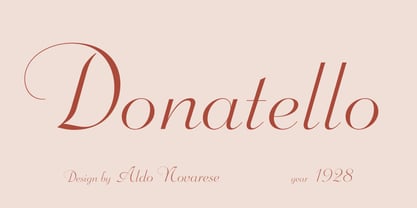 R41 Donatello Font Poster 2