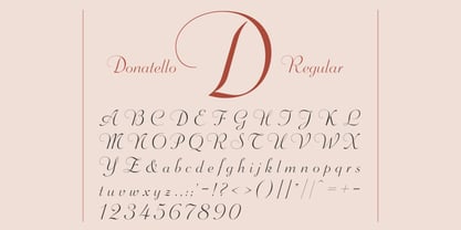 R41 Donatello Font Poster 3