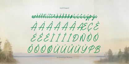 Norayne Adriella Font Poster 11