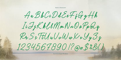 Norayne Adriella Font Poster 10
