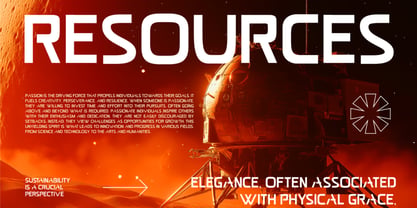 Monoscope Font Poster 3